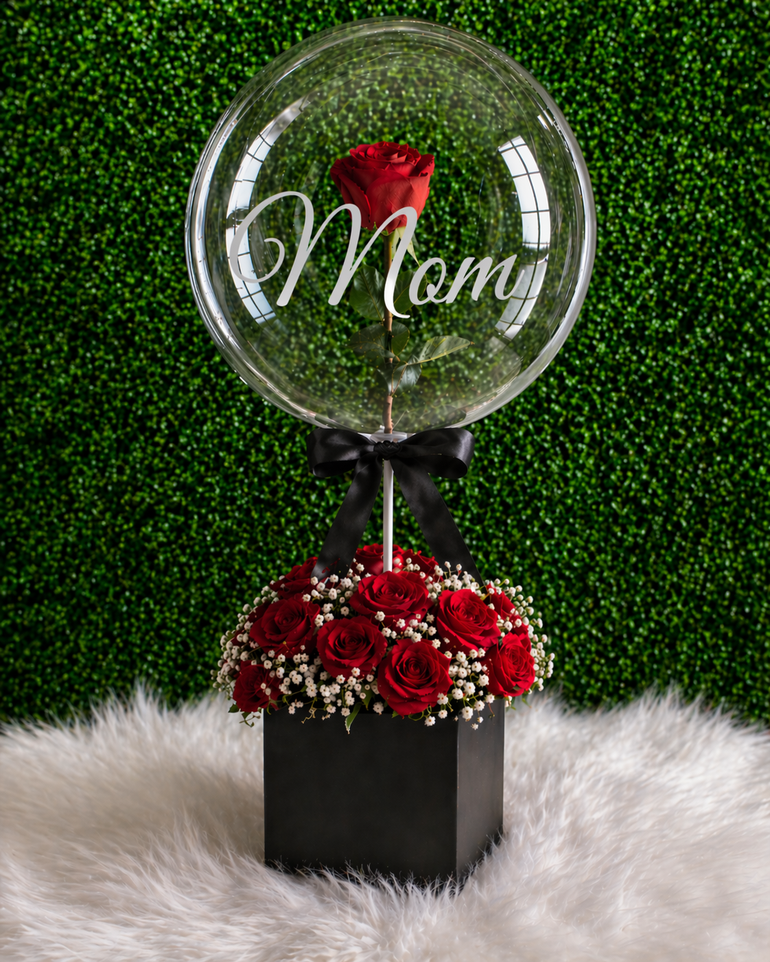 Signature Rose Bubble Box