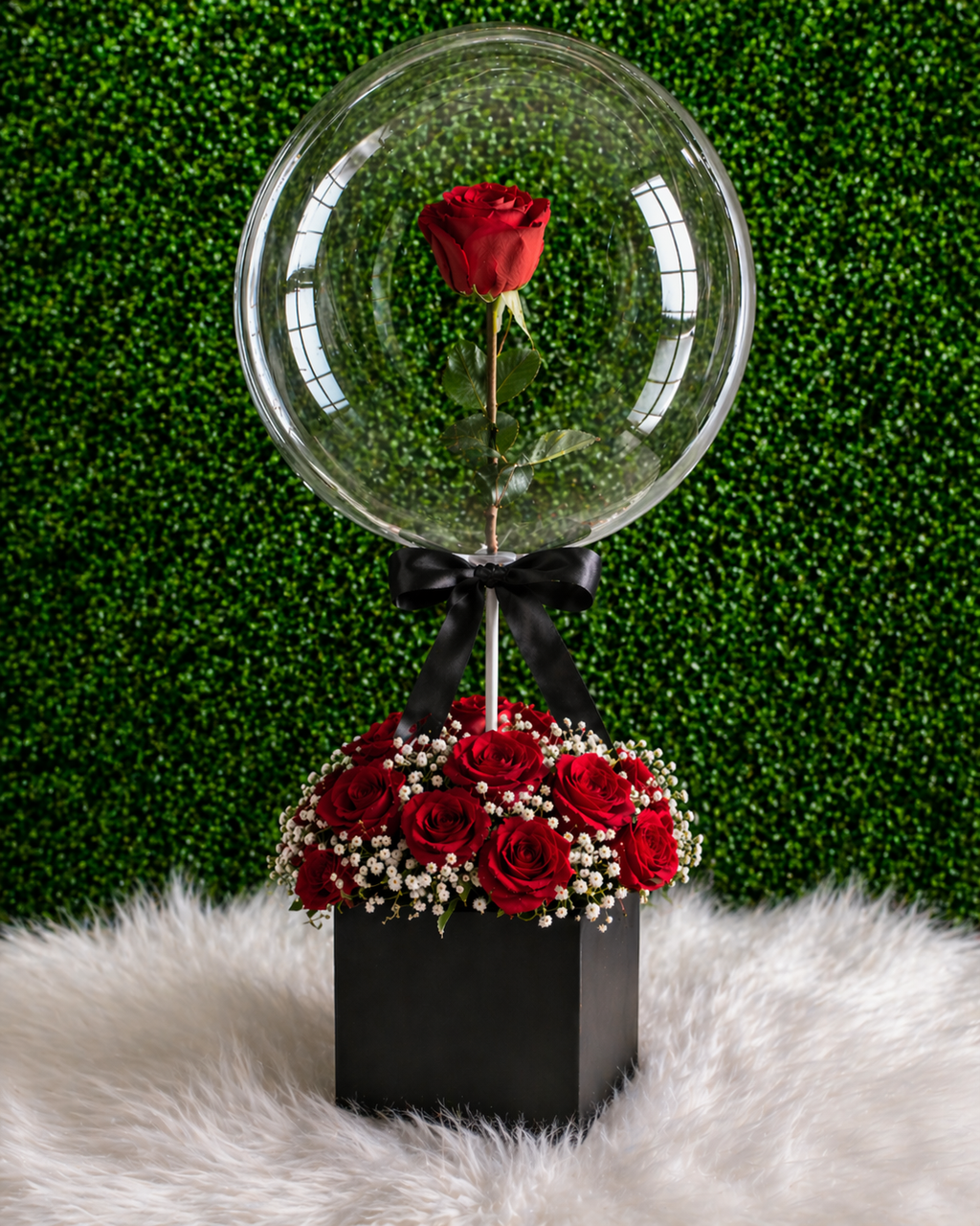 Signature Rose Bubble Box