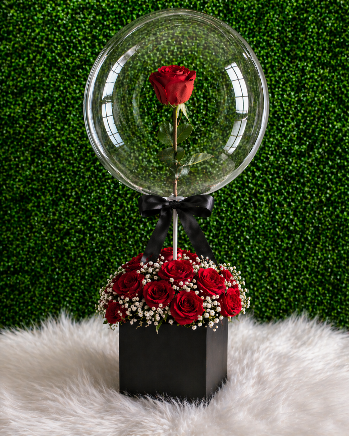 Signature Rose Bubble Box